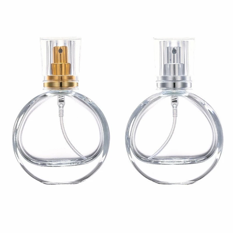 Empty Glass Perfume Spray Bottles