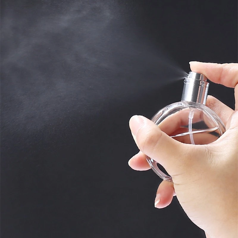 Empty Glass Perfume Spray Bottles