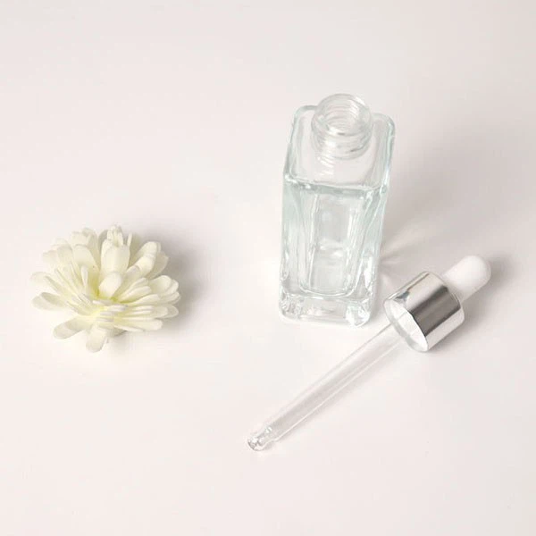 Square Glass Bottle Dropper