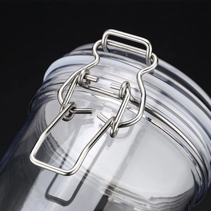 Transparent PET Plastic Cream Jar